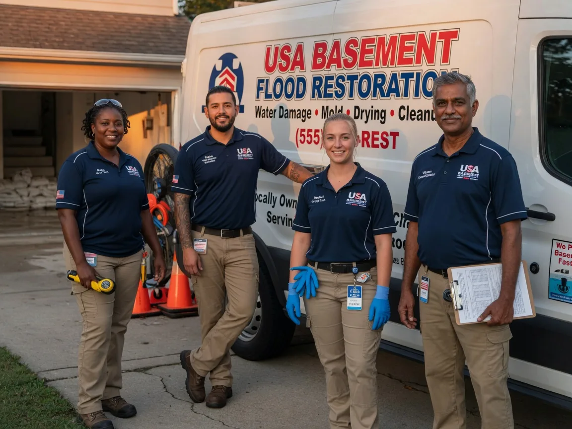 Basement Flood Cleanup company in Rhame, ND
